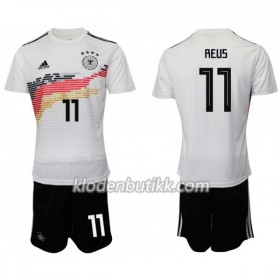 Tyskland REUS 11 Barn Hjemmedraktsett 2019 Kortermet (+ Korte bukser)